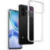 REY Cover in Gel TPU Trasparente per ZTE Blade A36, Ultra Sottile 0,33 mm, Morbido Flessibile, Custodia Silicone