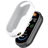 Tyogeephy Silicone Cover Compatibile con Xiaomi Mi Band 9/band 8 Cover, Sottile Custodia TPU avec Pellicola Protettiva Copertura Complessiva, Anti-Graffio Protezione Case