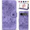 Bxithnr Custodia Samsung Galaxy S10 Premium Pelle PU Portafoglio Funzione Supporto Slot per Scheda Protezione Completa Magnetica Flip Custodia a Libro Libretto per Samsung Galaxy S10 - Viola