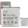Aousavo BST-38 - Batteria di ricambio compatibile con So-ny Ericsson BST-38 comp / T303 / W902 / C905 / W910 / K770I / K850I / W580I / C902 / W980 / S500I / T650I / W760I / W760I