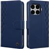 CASAFUNY Cover per Xiaomi 17T Custodia,Blu | Custodia in Pelle Portafoglio,a Libro Custodia, RFID Magnetica Protettiva Flip Case per Xiaomi 17T