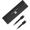 THERMALRIGHT HR-EB110 C - Custodia esterna M.2, protocollo NVMe, alloggiamento in lega di alluminio, cavo da 10 Gbps, da C a C, memoria SSD portatile da 8 TB, compatibile con sistemi Android, Windows