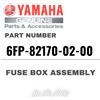 Yamaha Gruppo scatola fusibili originale Yamaha 6FP-82170-02-00 per F75 F90 F100...