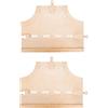 small foot 10810 Set stradale con raccordo a T in legno, 2 parti, compatibile con tutte le comuni ferrovie in legno, a partire da 3 anni di età