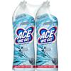 ACE WC Gel Freschezza Mediterranea con Glitter, Igienizza, Bipacco 2x750mL