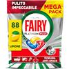 Fairy Platinum Plus Pastiglie Lavastoviglie Tutto in Uno, 88 Caps, Limone