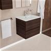 Inda Mobile bagno 60 cm Onice Larice brown con 2 cassetti e lavabo in ceramica