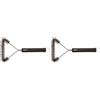 Amazon Basics Spazzola a 3 lati per Triangolare barbecue, Nero, 30.5 cm (Confezione da 2)