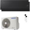 Samsung Condizionatore Samsung WindFree Première Plus dual split 9000+12000 BTU inverter A+++ wifi unità esterna 5 kW Soapstone Charcoal AJ050TXJ2KG/EU/AR70H0