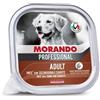 Morando Professional Dog Adult Patè Selvaggina e Carote - 300g, Kit x 18 pezzi
