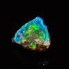 Naturale ethiopian opal, Fire opal Crudo loose gemstone 22 Carati 22x19 MM