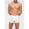 PEROFIL BOXER UOMO PARIGAMBA 4SEASON VPRT00303 BIANCO