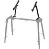 QUIK LOK - WS/422 COPPIA BRACCETTI AGGIUNTIVI PER WS/421, Supporti Aggiuntivi per Seconda Testiera, Regolabili in Altezza, Angolazione, Inclinazione e Profondità, Carico massimo 33,8 kg, Colore Nero