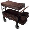 FUXLIFE Carrello pieghevole premium passeggino per trasporto bambini spesa FUXTEC CT850