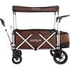 FUXLIFE Carrello pieghevole da passeggio di lusso da giardino FUXTEC CTL-900