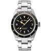 San Martin 6200 Diver Orologio Meccanico Automatico In Acciaio Inox, Cristallo Zaffiro, 20ATM Resistente all'acqua, Movimento NH35, Con Logo, Alla Moda