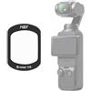 H&Y Filtro antiappannamento nero da 1/4 compatibile con DJI Osmo Pocket 4/3, obiettivo cinematografico soft focus effetto ritratto cardanico, vetro ottico HD, resistente ai graffi