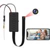 TANGMI Telecamera portatile 1080P HD WiFi 5G | Rilevamento del movimento, registrazione in loop, grandangolo a 120°, batteria 6h, compatibile con SD