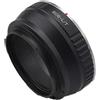 AMOPOFO Compatibile con Can-on E-OS (EF, EF-S) obiettivo a micro quattro terzi (MFT, M4/3) fotocamera e fotocamera-EX e fotocamera Ni Z Mount Full Frame, Can-on E to L/T adapter