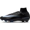 NIKE Mercurial Superfly 10 Elite High-Top-fußballschuh für Normalen Rasen, Scarpe da Calcio Uomo, Black Ice Blue, 42 EU
