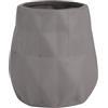 MSV Tazza da WC Decorativa, Grigio, 11 x 8,5 x 8,5 cm