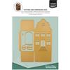 Vaessen Creative Fustelle Taglio e Embossing 5pz - Scatolina Casa a Campana | Biglietti, Scrapbooking, Fai-da-te, Con le macchine da taglio ed embossing