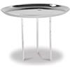 Riffelmacher & Weinberger 10678 - Porta candele dell'Avvento senza spina, 4 pezzi in sacchetto, diametro 10 cm, metallo, argento, corona dell'Avvento, composizioni decorative, Natale, Avvento