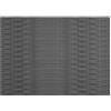 APS 60589 VELMA tovaglietta/sottopiatto, lavabile, antimacchia e antiscivolo, 45 x 33 cm, 1 pz., silicone, grigio