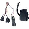 Kit Cablaggio Auto Giocattolo Elettrico 12V con Controller 40A e Telecomando