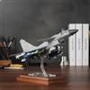 Modello da collezione del caccia J-10C, modello di aereo da caccia cinese