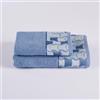 Ruoccohome Set Asciugamani Viso + Ospite in Spugna 100% Cotone - 410 gr/mq - Morbidi e Assorbenti - Misure 60x110 e 40x60 cm - Set 2 Pezzi - Alta Qualità per Bagno - Vari Colori (Etis Polvere)