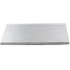 Decora, 0931224 Sottotorta Rigido Rettangolare, Color Argento, in Pasta di Cellulosa ricoperta di Alluminio, Resistente e Robusto, Ideale per Presentare Le Torte, 40 x 50 x 1,2 cm