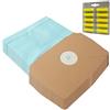 MohMus 10 Sacchetti + 10 Profumi per Aspirapolvere Lux Electrolux D 748 - D748, D 750 - D750, D 768 - D768, D 770 - D770, D 775 - D775, D 780 - D780, D 790 - D790, D 795 - D795, D 795 Royal