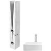 Generic Molletta grande in legno, 30 cm, mollette giganti in legno, porta asciugamani da bagno, clip con molla, e robusta, per soggiorno, lavanderia e camera da