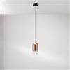 Perenz Vetro Borosilicato Contemporaneo Hunter Rame Specchiato D10