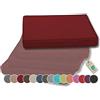 Gutekissen Cuscino per sedia Cuscino per sedie/panche per casa e giardino Cuscino per giardino Cuscino per sedia Molti colori FK5 (40x40, Bordeaux, 1)