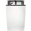 AEG FSE73407P - Lavastoviglie completamente integrata, 45 cm, AirDry - risultati di asciugatura perfetti, D / risparmio energetico, cestino portaposate, QuickSelect Display, preimpostato per inizio,