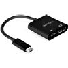 StarTech.com Adattatore da USB C a DisplayPort con Power Delivery - Convertitore Video 8K 60Hz/4K 120Hz USB Tipo C a DP 1.4 - Pass-Through PD 60W - HBR3 - Compatibile Thunderbolt 3