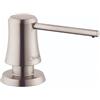 hansgrohe Dispenser per sapone da bagno e cucina, 3 pollici, transizionale in acciaio inox ottico, 04796800