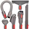 Fullclean Kit di fissaggio per aspirapolvere Dyson Gen 5 V15 V12 V11 V10 V7 V8 Absolute Detect Cyclone Fluffy Mattress Outsize Accessori Bundle Spazzola di Ricambio Strumenti