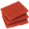 3M Scotch-Brite - Set di 6 tamponi abrasivi, 10,2 x 13,3 cm, per cuocere su cibi e oli da cucina, da utilizzare su teglie calde o fredde, colore: arancione