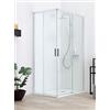 Tamanaco Box Doccia Quick 100x80 Apertura Scorrevole ad angolo