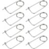 ECSiNG 8 spille da 3 x 85 mm a forma di spilla da balia in acciaio inox 304, per fissare fori di sicurezza