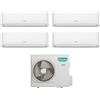 Hisense Climatizzatore Hisense Hi Comfort 9+9+9+12 BTU Wi-Fi Inverter con 5AMW105U4RQC