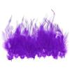PATIKIL 3-6 Piuma Gallo Sella 50pz Sfuso Piuma Naturali Soffici Piume Artigianali per Acchiappasogni Orecchini Ciondolo Viola