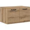 vidaXL Mobile da parete, 60 x 36,5 x 35 cm, legno di ingegneria