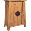 Festnight Festnigh Comodino da Bagno Vintage in Legno Massello,Armadietto da Bagno Vintage Retro in Legno Massello di Pino Riciclato 59x32x80 cm
