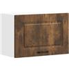 vidaXL Pensile da Cucina Kalmar Rovere Fumo in Legno Multistrato