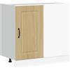 vidaXL Base da Cucina Kalmar Rovere Sonoma in Legno Multistrato