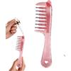 Generico Pettine applicatore olio cuoio capelluto dispenser massagge ricaricabile | Pettine applicatore sieri cuoio capelluto portatile, preciso e senza disordine 2 in 1 manico, per cura della crescita capelli
